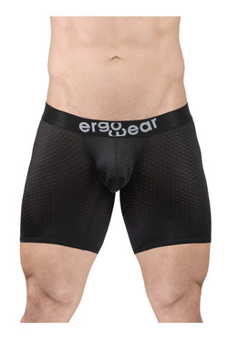 ErgoWear Men's Underwear EW1690 MAX FLOW Boxer Briefs Color Black thumbnail 2