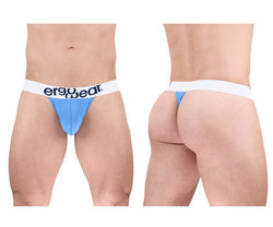 ErgoWear Men's Underwear EW1711 MAX COTTON Thongs Color Light Blue thumbnail 1