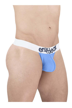 ErgoWear Men's Underwear EW1711 MAX COTTON Thongs Color Light Blue thumbnail 4