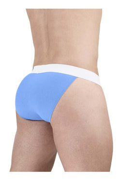 ErgoWear Men's Underwear EW1712 MAX COTTON Bikini Color Light Blue thumbnail 3