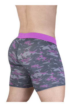 ErgoWear Men's Underwear EW1717 MAX SE CAMO Boxer Briefs Color Pink thumbnail 3