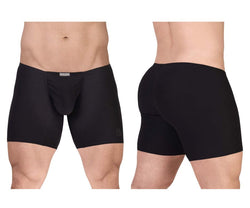 ErgoWear Men's Underwear EW1729 FEEL GR8 Cotton Boxer Briefs Color Black thumbnail 1