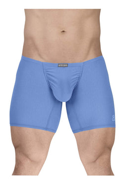 ErgoWear Men's Underwear EW1733 FEEL GR8 Cotton Boxer Briefs Color Light Blue thumbnail 2