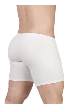 ErgoWear Men's Underwear EW1737 FEEL GR8 Cotton Boxer Briefs Color White thumbnail 3
