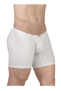 ErgoWear Men's Underwear EW1737 FEEL GR8 Cotton Boxer Briefs Color White thumbnail 4