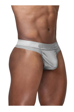 ErgoWear Men's Underwear EW1758 FEEL SE Thongs Color Silver thumbnail 4