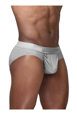 ErgoWear Men's Underwear EW1759 FEEL SE Briefs Color Silver thumbnail 4