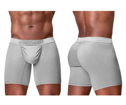 ErgoWear Men's Underwear EW1761 FEEL SE Boxer Briefs Color Silver thumbnail 1