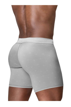 ErgoWear Men's Underwear EW1761 FEEL SE Boxer Briefs Color Silver thumbnail 3