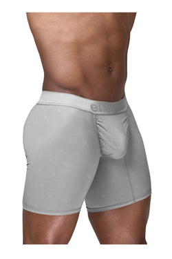 ErgoWear Men's Underwear EW1761 FEEL SE Boxer Briefs Color Silver thumbnail 4