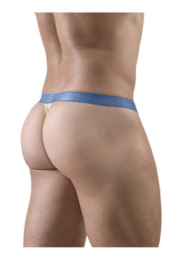 ErgoWear Men's Underwear EW1772 SLK SE G-String Color Peach-Birds thumbnail 3