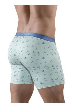ErgoWear Men's Underwear EW1779 SLK SE Boxer Briefs Color Frost-Birds thumbnail 3
