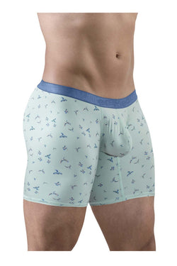 ErgoWear Men's Underwear EW1779 SLK SE Boxer Briefs Color Frost-Birds thumbnail 4
