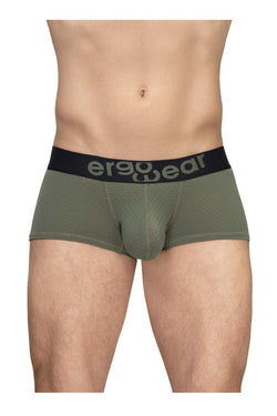 ErgoWear Men's Underwear EW1787 MAX FLOW Trunks Color Dark Green thumbnail 2