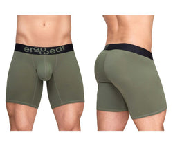 ErgoWear Men's Underwear EW1788 MAX FLOW Boxer Briefs Color Dark Green thumbnail 1