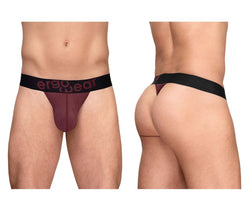 ErgoWear Men's Underwear EW1793 MAX FLOW G-String Color Burgundy thumbnail 1