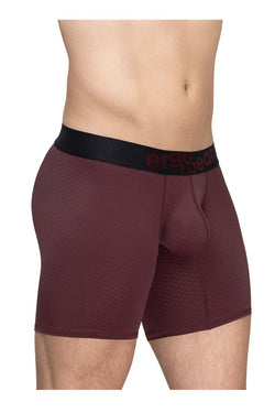 ErgoWear Men's Underwear EW1796 MAX FLOW Boxer Briefs Color Burgundy thumbnail 4