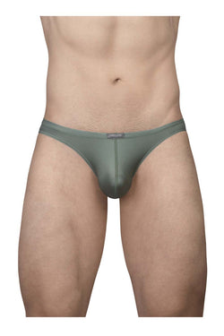 ErgoWear Men's Underwear EW1801 X4D SE Thongs Color Olive Green thumbnail 2