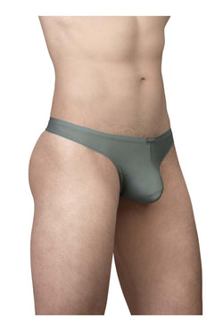 ErgoWear Men's Underwear EW1801 X4D SE Thongs Color Olive Green thumbnail 4