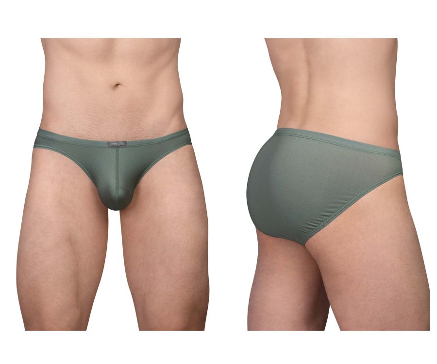 ErgoWear Men's Underwear EW1802 X4D SE Bikini Color Olive Green