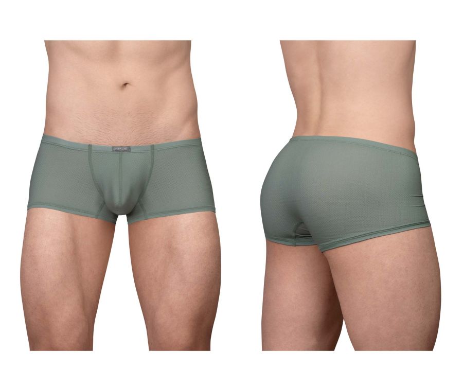 ErgoWear Men's Underwear EW1803 X4D SE Trunks Color Olive Green