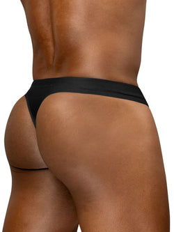 ErgoWear Men's active and swimwear EW1830 X4D SW Swim Thongs Color Black thumbnail 3