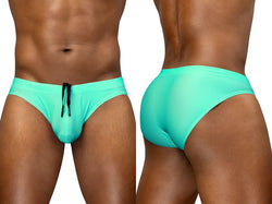ErgoWear Men's active and swimwear EW1837 X4D SW Swim Bikini Color Aqua thumbnail 1
