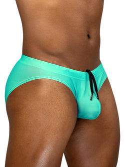 ErgoWear Men's active and swimwear EW1837 X4D SW Swim Bikini Color Aqua thumbnail 4