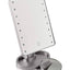 Estelle Makeup Mirror - 16 Bright LEDs (Metallic Gray)