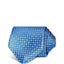 Eton Mini Dot-in-square Silk Classic Tie Blue