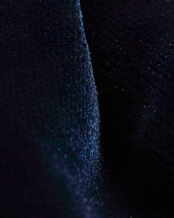 Eton Velvet Silk Bow Tie Blue thumbnail 2