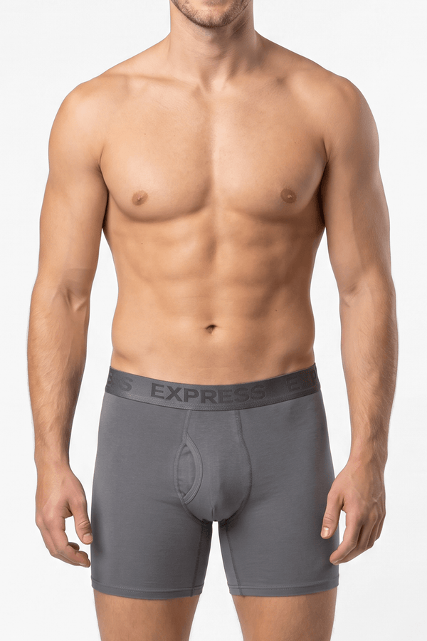 Express Gray Boxer Briefs - EXP-JNZP