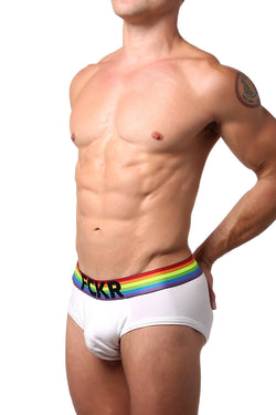 FCKR Pride White Brief thumbnail 2