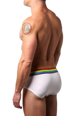 FCKR Pride White Brief thumbnail 3