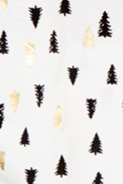 Family PJs BABY Tree-Print Footed Onesie Pajama thumbnail 3