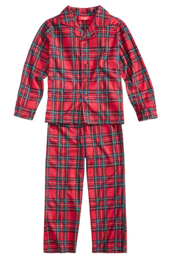 Family PJs KIDS Brinkley Plaid Pajama Set thumbnail 2