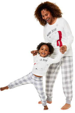 Family PJs KIDS Lil Bear Pajama Set thumbnail 2