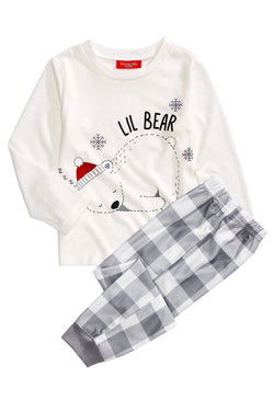 Family PJs KIDS Lil Bear Pajama Set thumbnail 1