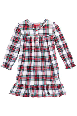 Family PJs KIDS Stewart Plaid Nightgown thumbnail 3