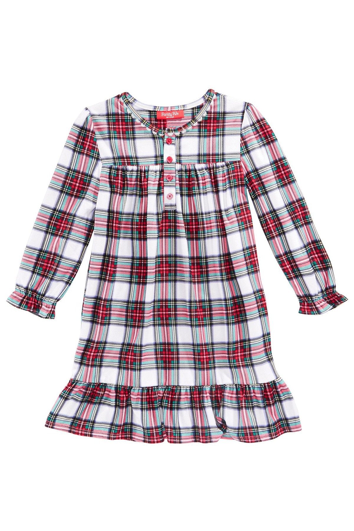 Family PJs KIDS Stewart Plaid Nightgown