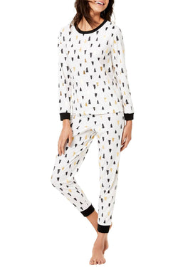 Family PJs KIDS Tree-Print Pajama Set thumbnail 1