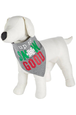 Family PJs PET Grey Snow Good Bandana thumbnail 3