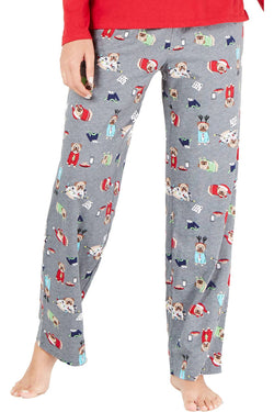 Family PJs Women's Holiday Pajama Set in Happy Pawlidays thumbnail 3