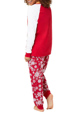 Family PJs Women's Holiday Pajama Set in Merry Snowflake thumbnail 2