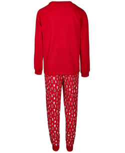 Family Pajamas Matching Toddler Little & Big Kids 2-pc. Merry Family Pajama Set Merry Red thumbnail 3