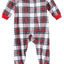 Family Pjs BABY Stewart Plaid Footed Onesie Pajama