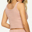 Felina Denali Cozy Cropped Knit Sleep Cami Tan