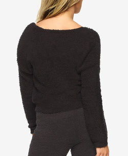 Felina Denali Cozy Knit Cardigan Black thumbnail 2