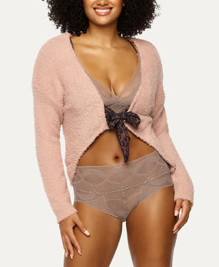 Felina Denali Cozy Knit Cardigan Tan
