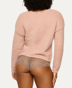 Felina Denali Cozy Knit Cardigan Tan thumbnail 2